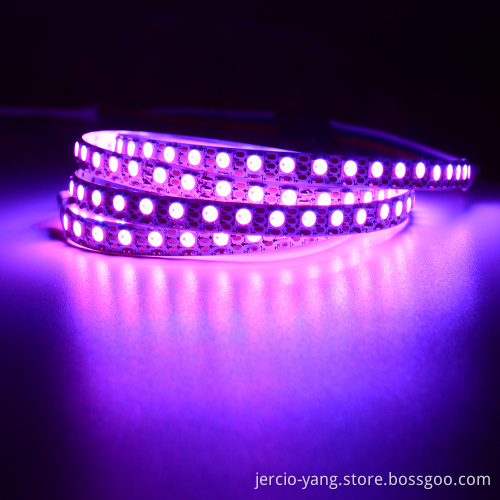 SK6812 built-in IC, 5050RGB phantom lamp double signal transmission, compatible with APA102, adhesive waterproof